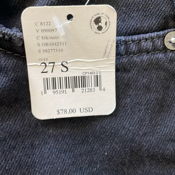 NWT Free People We The Free Maggie Mid Rise Straight Jean Size 27S - Picture 6 of 12